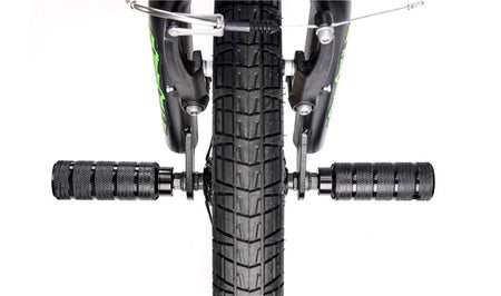 BMX 20" Freestyle sort/grøn - RX Sport