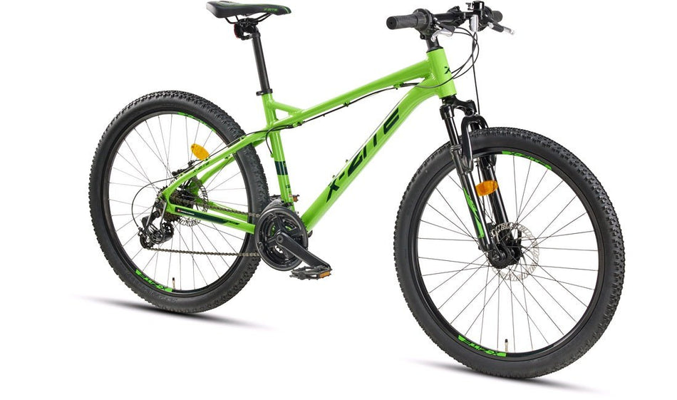 BMX 20" Freestyle sort/grøn - RX Sport