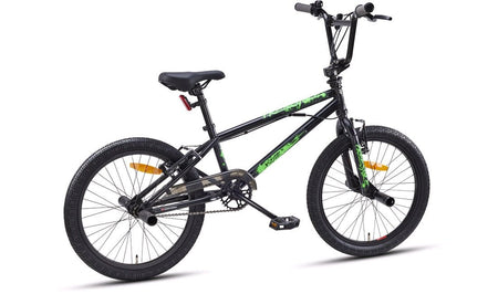 BMX 20" Freestyle sort/grøn - RX Sport