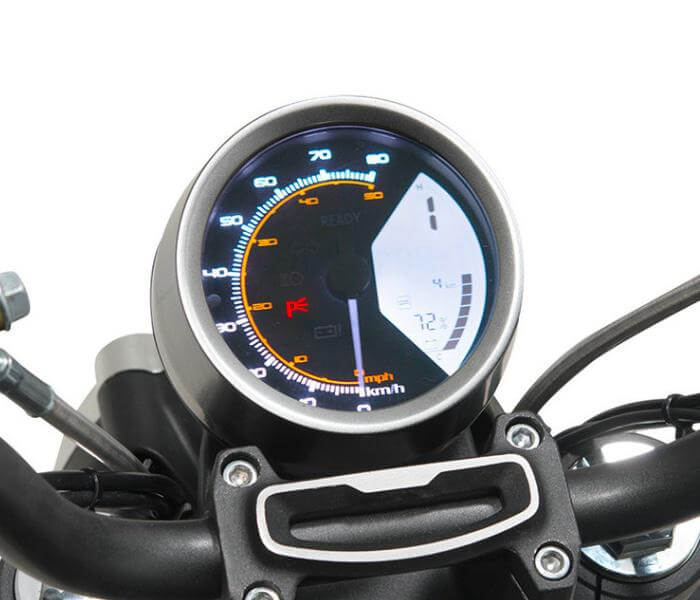 Dashboard for Super SOCO TC