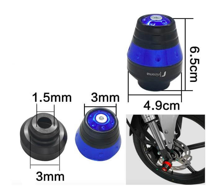 Beskyttelse for Foraksel for Super SOCO TS/TC