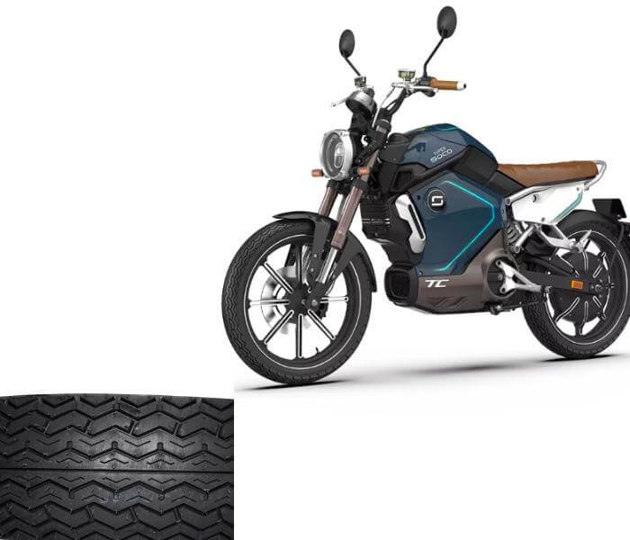 Frontdekk for Super SOCO TC