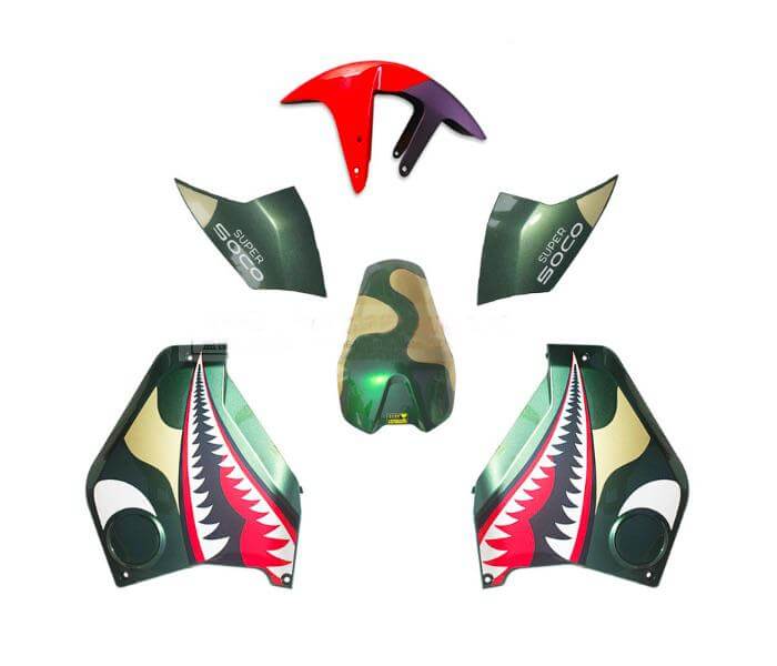 Dekselsett for Super SOCO TS