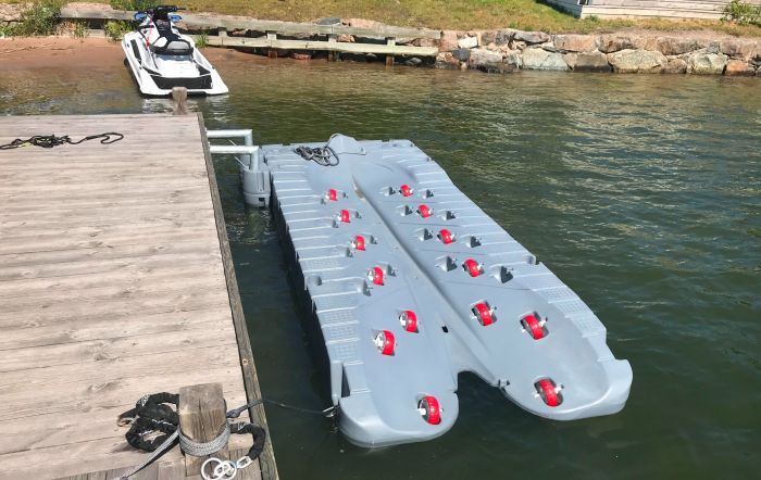 Fester for 3" Vinkelrør Jetport Plus / Max / Flexi og Rotodock