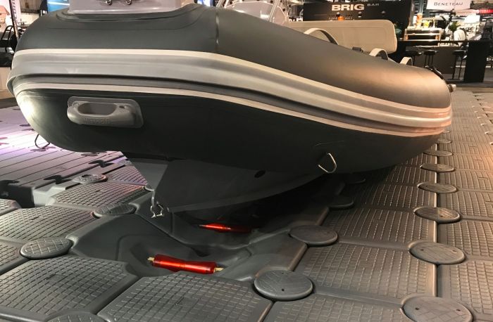 FlexiPort Båtbrygge 4, 450cm x 200cm, flytekapasitet 2606kg