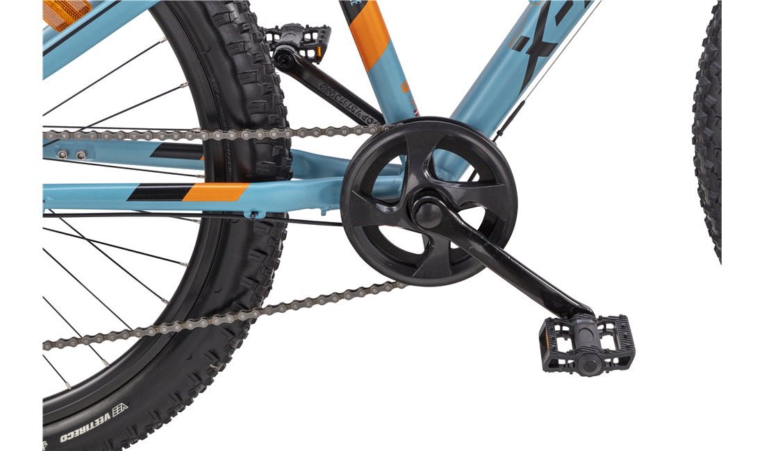 Fatbike MTB alu 26" 7 - speed blå/orange - RX Sport