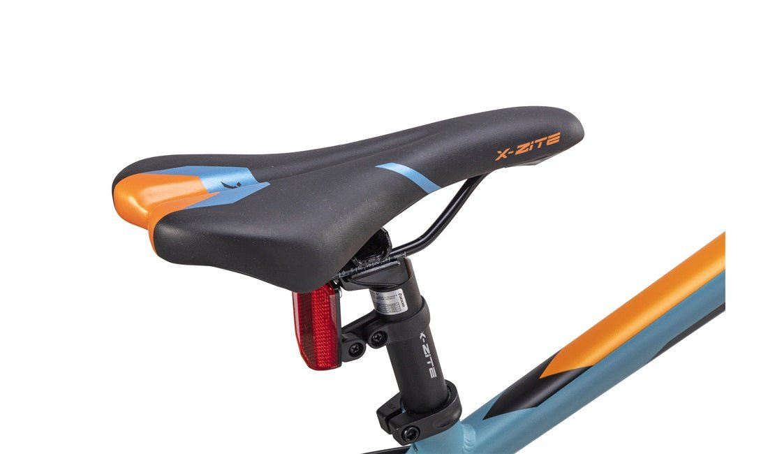 Fatbike MTB alu 26" 7 - speed blå/orange - RX Sport