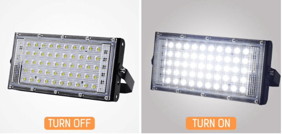 Vanntette LED-lys 50W