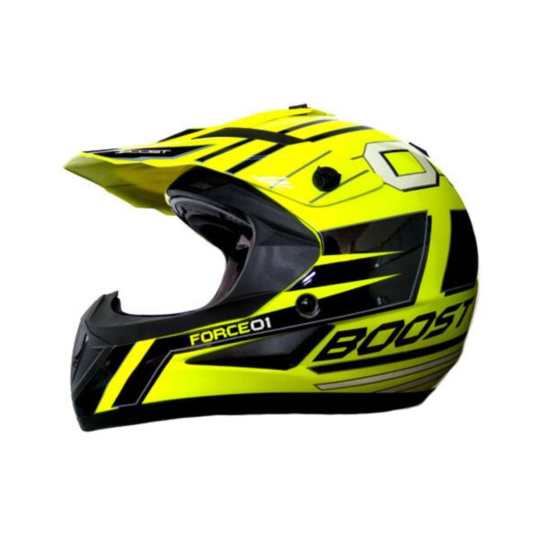 Boost Force 01 Hjelm Gul strl XL