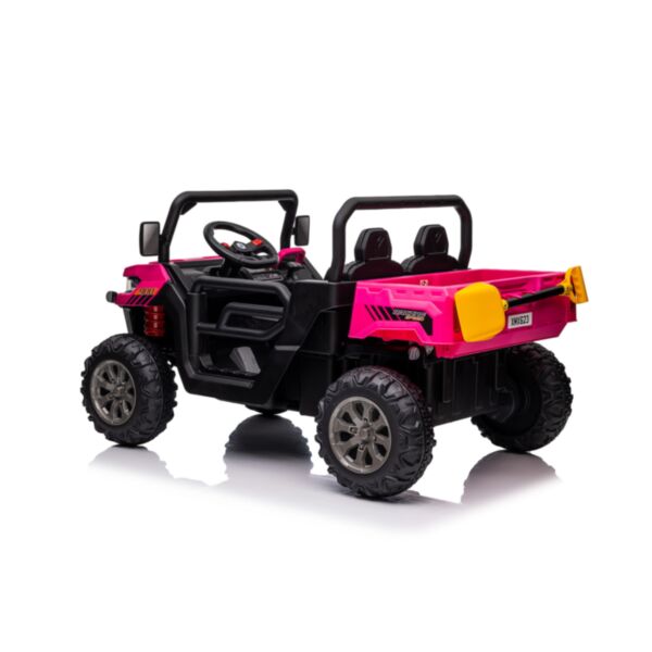 Barnebil  JOYRACER 24 V elektrisk UTV dumperbil for barn 2-seter