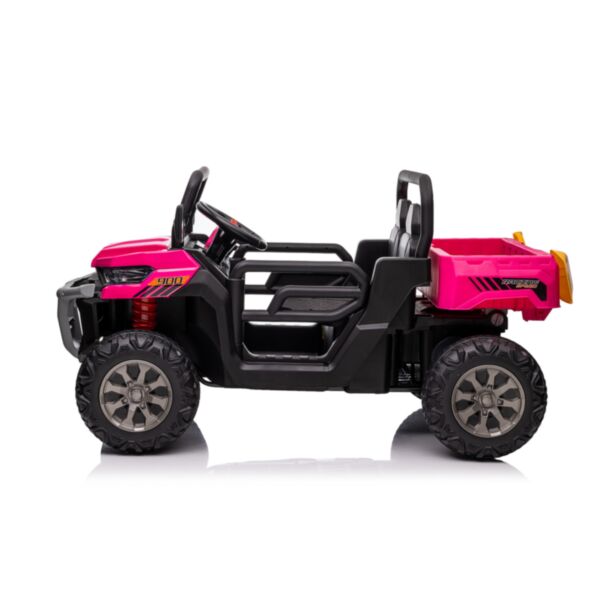 Barnebil  JOYRACER 24 V elektrisk UTV dumperbil for barn 2-seter