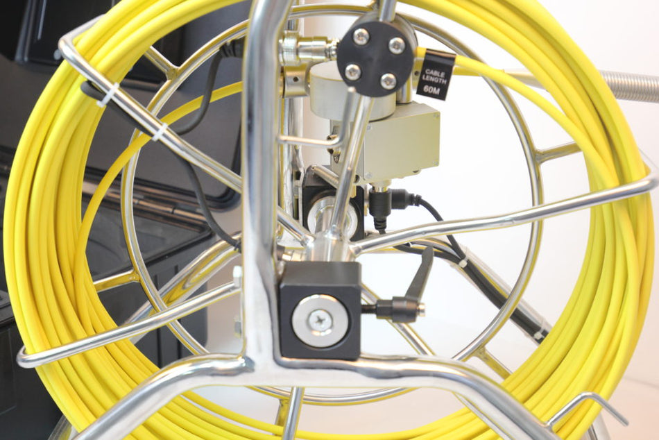 Rørinspeksjonssystem med 9″ monitor