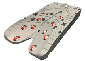 Rotodock 300 cm x 100 cm Bryggeseksjon, flytekapasitet 900 kg