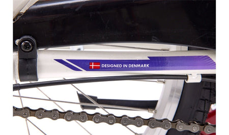 Juniorsykkel 20" 3 - gir hvit/lilla - RX Sport