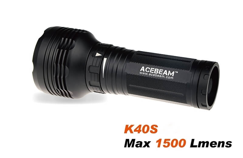 Lommelykt K40S - 1500 Lumen