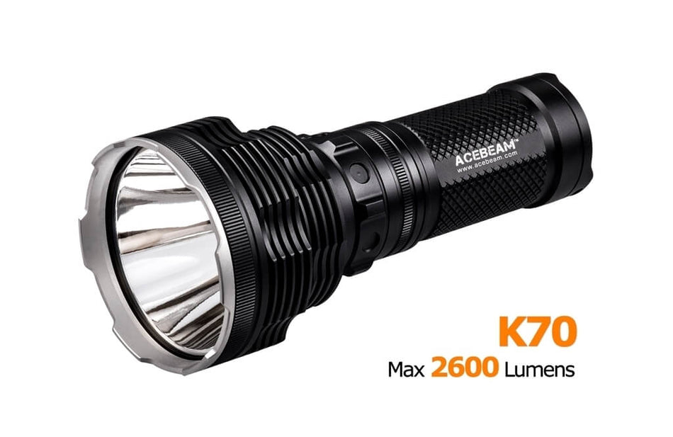 Lommelykt K70 - 2600 Lumen