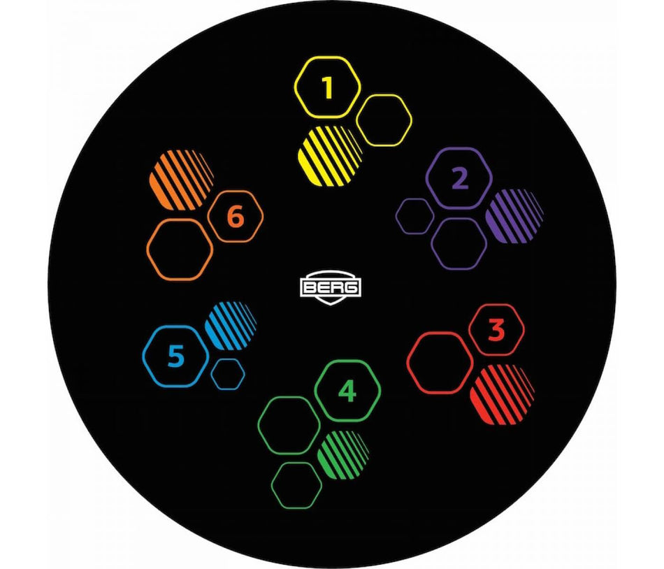 BERG Elite 430 Levels Grå + Deluxe Sikkerhetsnett