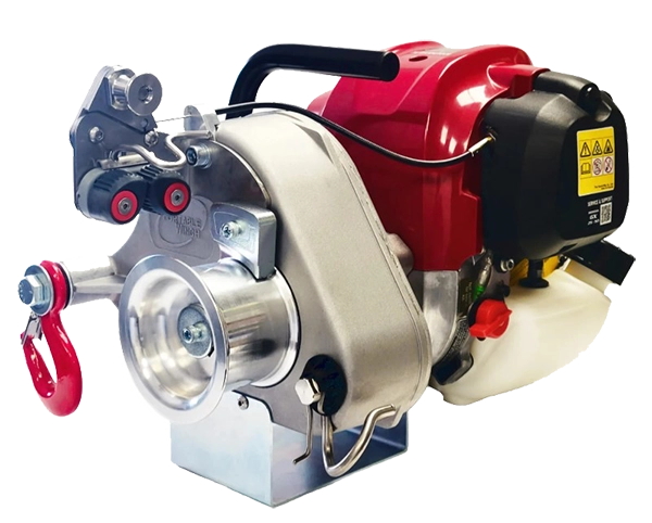 Vinsj bærbar PCW4000 med Hondas 4-takts GX50 360 gr