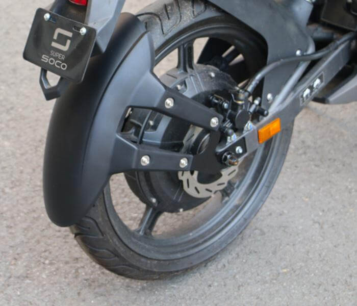 Skvettlapper foran & bak for Super SOCO