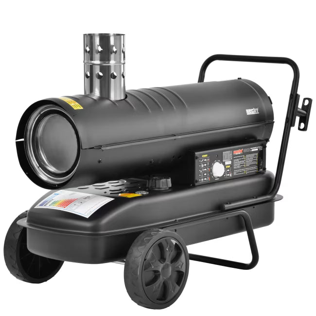 Dieselvarmer/Byggvarmer med pipe - 18 kW Hecht 3040