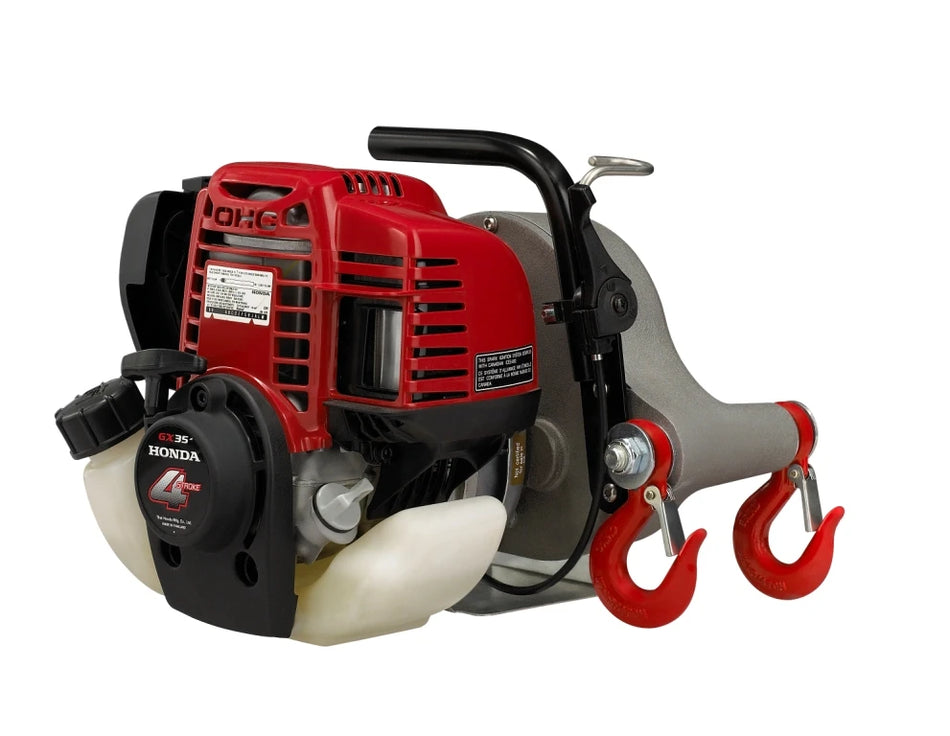 Vinsj bærbar PCW3000 Hondas 35 cc 4-takts-motor