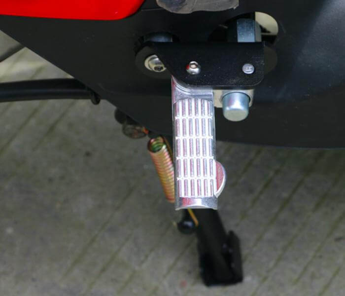 Pedaler bak for Super SOCO CU