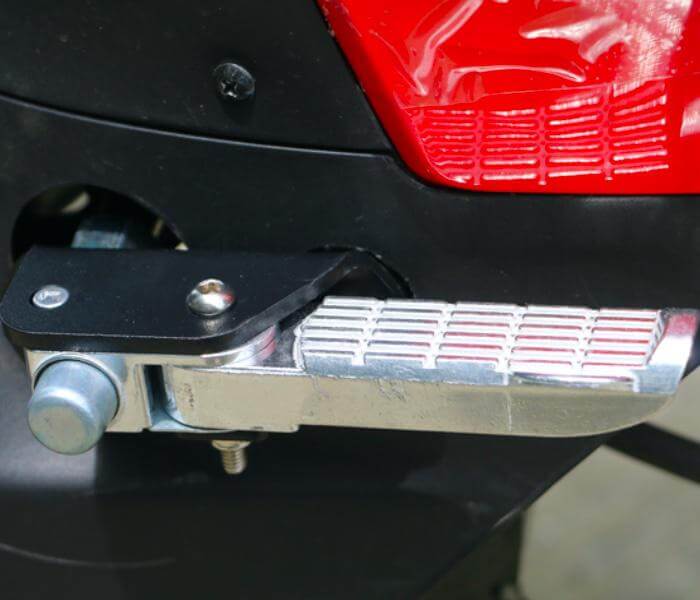 Pedaler bak for Super SOCO CU