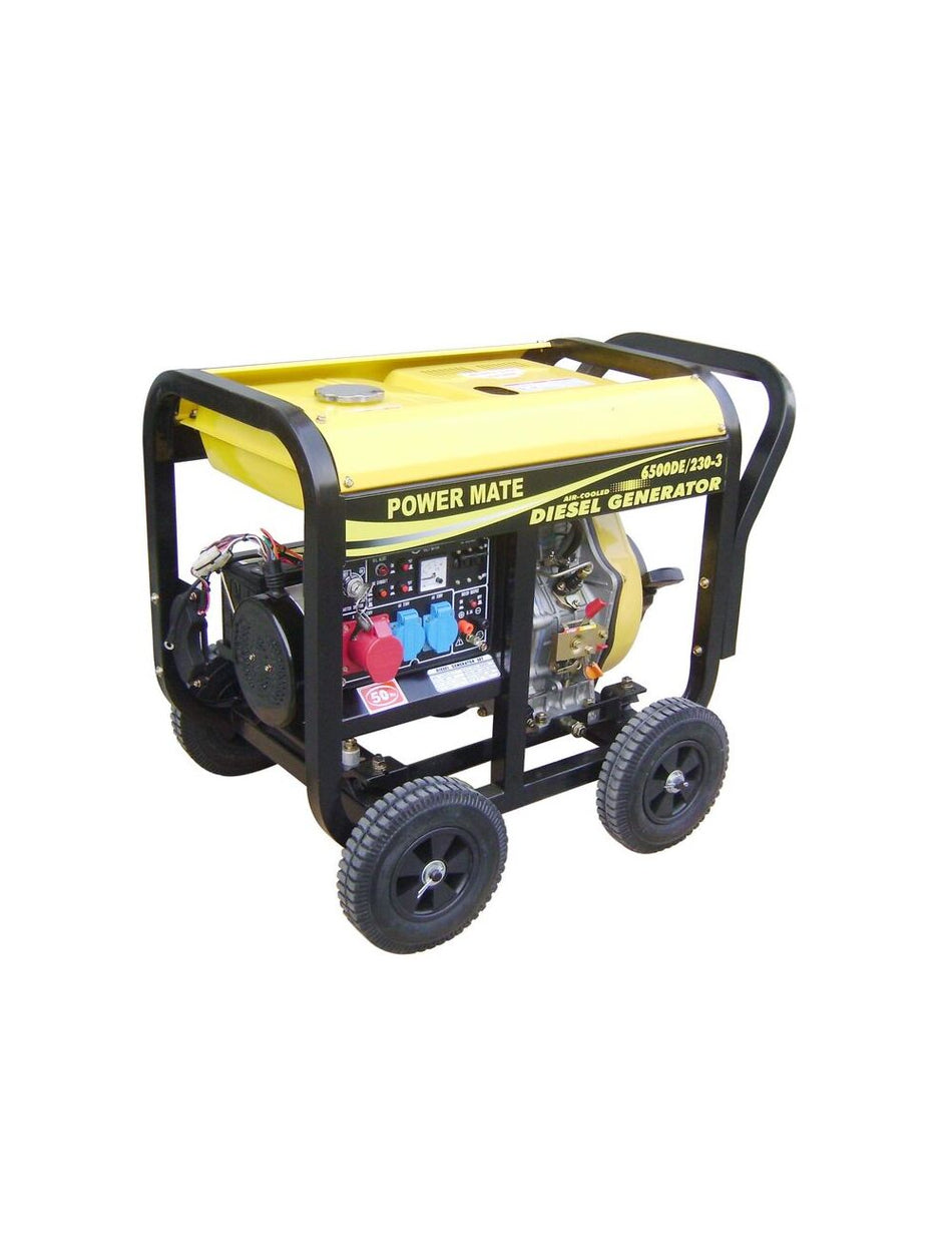 Diesel aggregat 1 fas & 3 fas 230V PM 6500 SMT 4- takt