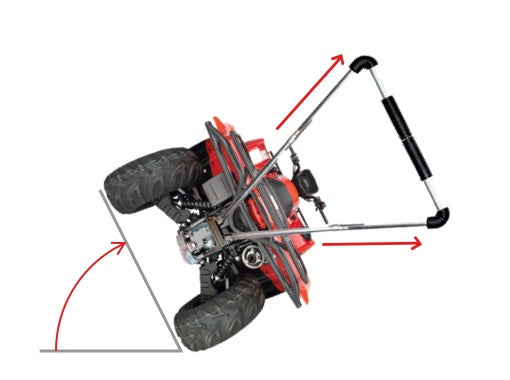 AR-Quad - Veltebøyle til ATV