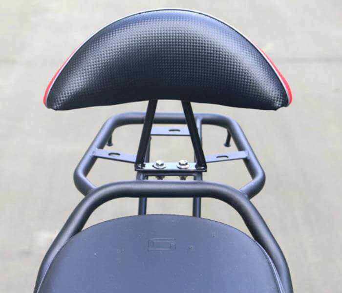 Bagasjestativ m/Ryggstøtte for Super SOCO CU