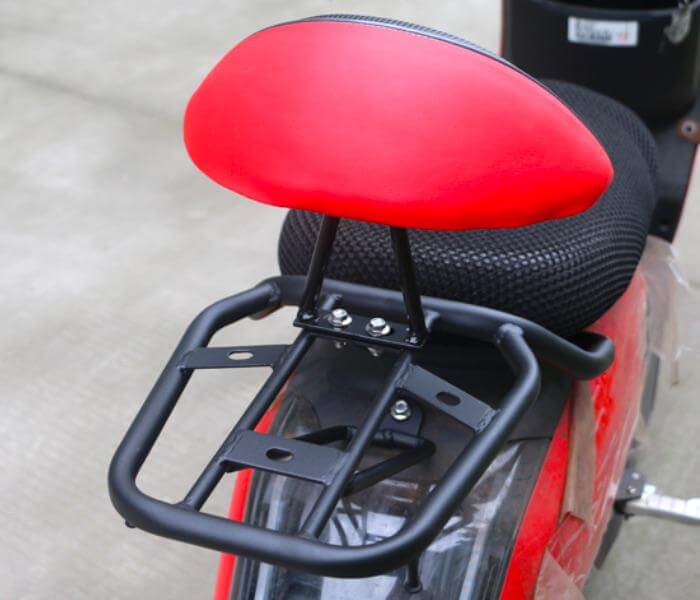 Bagasjestativ m/Ryggstøtte for Super SOCO CU