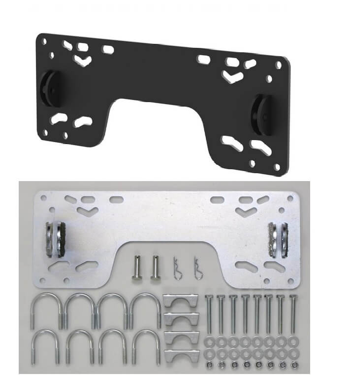 Sentermonteringssett, semi universal (for Ø10 mm skruer)