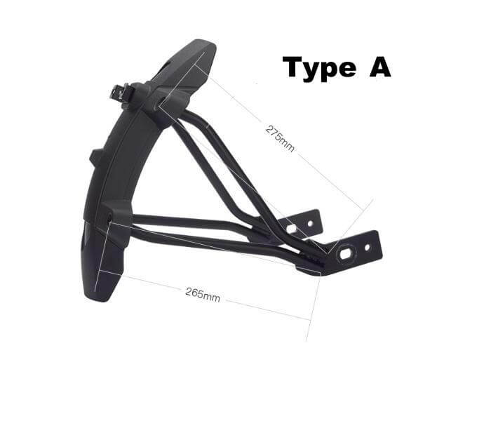 Skvettlapp bak for Super SOCO TS