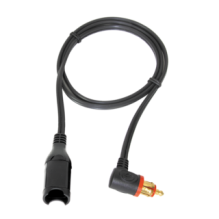 SAE/DIN plugg (Ø12mm) 90g/100cm kabel for BMW/Triumph/Victory