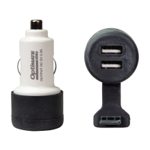 USB dobbel lader for 21mm sig.lighter uttak