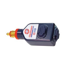 12V miniDIN - Dobbel USB lader 3300MA - rett