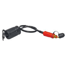 Adapterkabel Mini-DIN til Stor-DIN (sig-uttak)