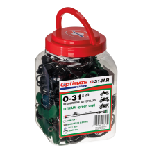 20 stk KABELSETT m/sikring i bulk for lithium batterier (grønn hette)