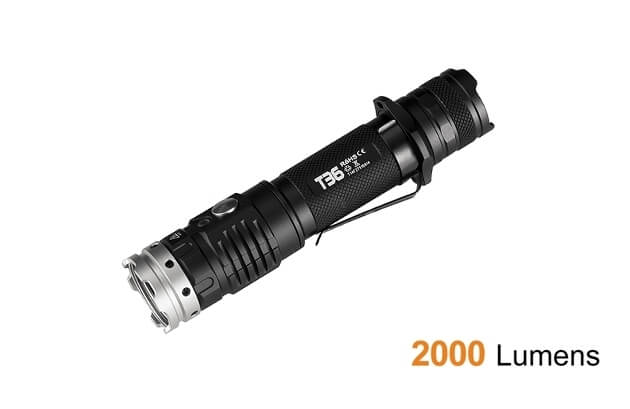 Lommelykt T36 - 2000 Lumen