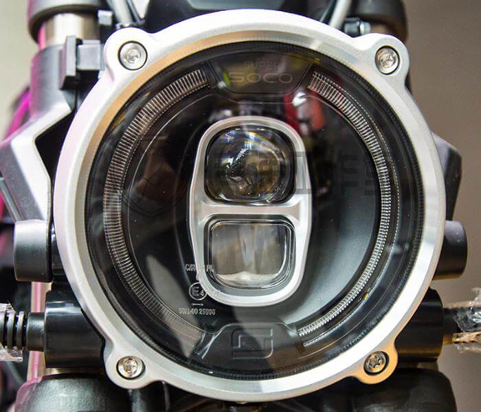 Frontlys for Super Soco TC