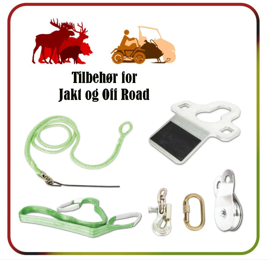 PCA-HOS Tilbehørspakke for jakt og offroad.