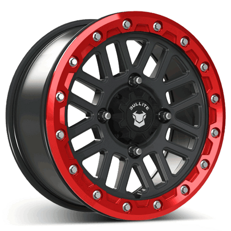 BULLITE BT01 Saber Beadlock Gunmetal Red Ring
