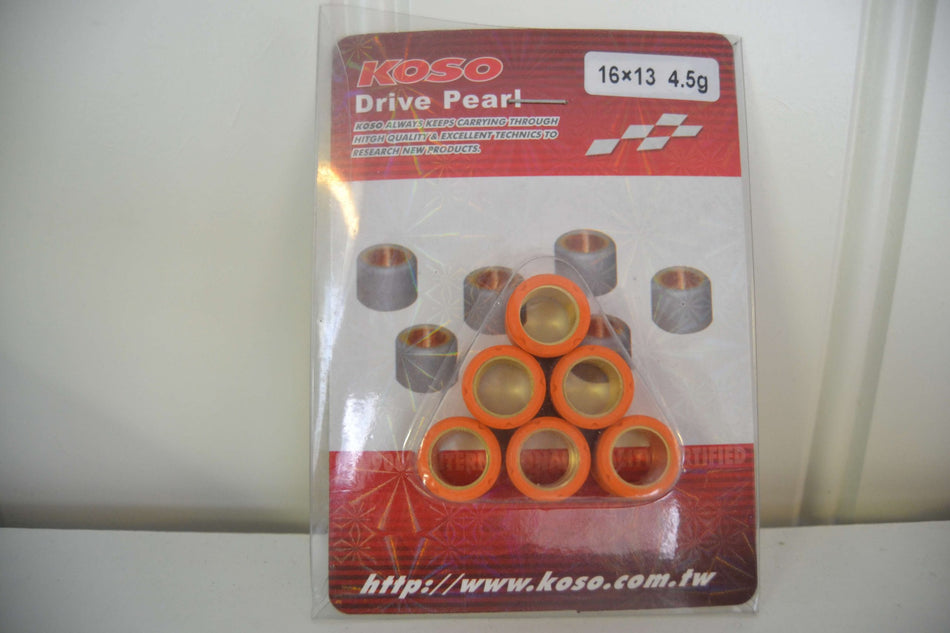 KOSO Drive Pearl variator roller weights