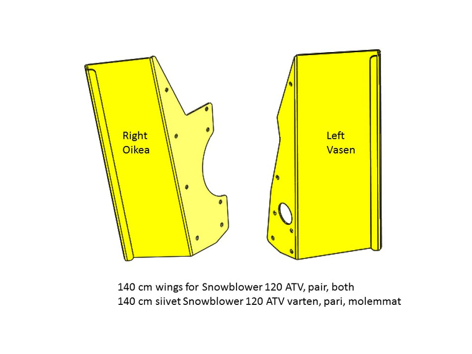 Rammy Vinger 140 cm, par