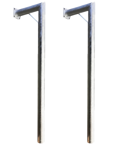 Vinkelrør 3" JETPORT Plus/Max/Flexi (2stk)