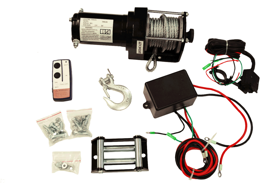 Fjernstyrt Vinsj LDF3000 til ATV og Henger