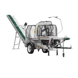 Vedmaskin LUMAG SSA500G 20 tonn Ø500mm Diameter- Tysk Kvalitet