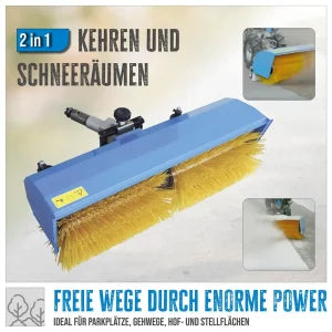 Feiemaskin 2i1 Güde Tohjulstraktor GKM900