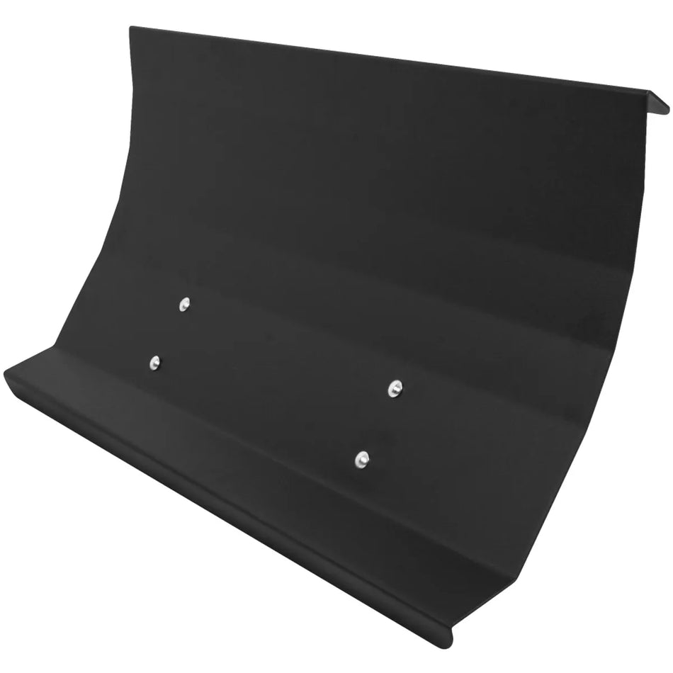 snøskuffe med hornbeslag til jordfreser