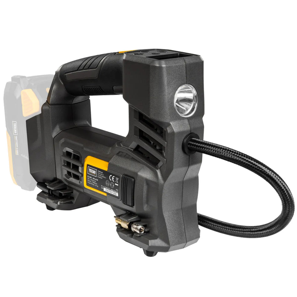 Texas luftpumpe batteri 20V IFX2000 u/bat og lader 90063293